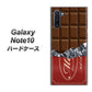 Galaxy Note10+ 535 板チョコ-エンジ包装 ハードケース 背面印刷