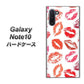 Galaxy Note10+ 734 キスkissキス ハードケース 背面印刷