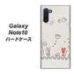 Galaxy Note10+ 1103 クラフト写真ネコ ハードケース 背面印刷