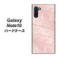 Galaxy Note10+ 1340 かくれハート（ローズピンク） ハードケース 背面印刷