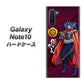 Galaxy Note10+ AB808 織田信長 イラストと家紋 ハードケース 背面印刷