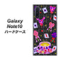 Galaxy Note10+ AG818 トランプティー（黒） ハードケース 背面印刷
