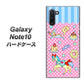 Galaxy Note10+ AG827 メリーゴーランド（ピンク） ハードケース 背面印刷