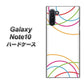 Galaxy Note10+ IB912 重なり合う曲線 ハードケース 背面印刷