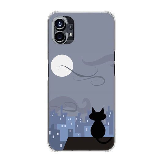 Nothing Phone(1) 012 屋根の上のねこ ハードケース 背面印刷