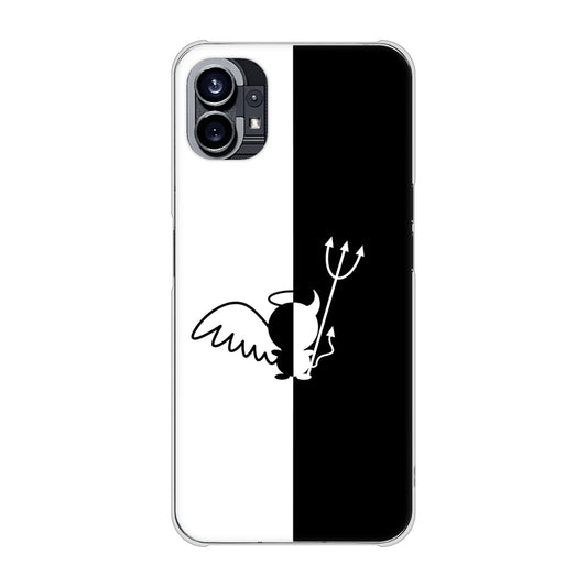 Nothing Phone(1) 027 ハーフデビット ハードケース 背面印刷