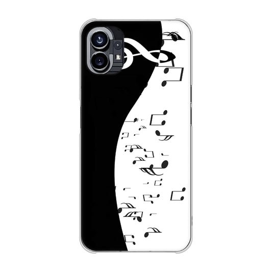 Nothing Phone(1) 114 モノトーンのリズム ハードケース 背面印刷