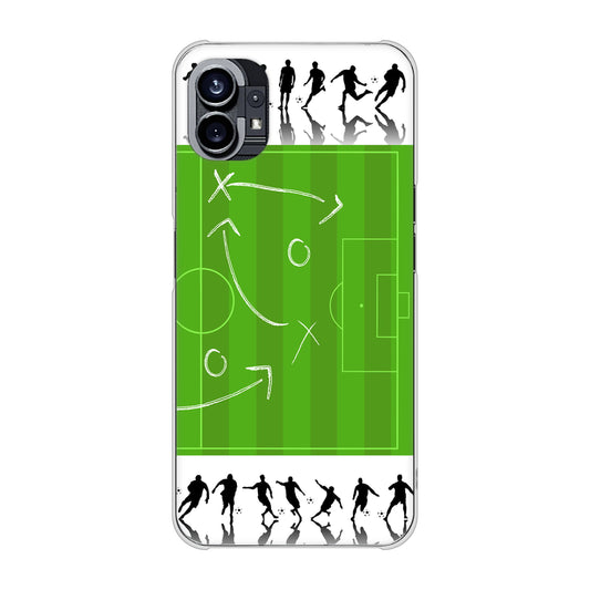 Nothing Phone(1) 304 サッカー戦略ボード ハードケース 背面印刷
