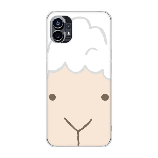 Nothing Phone(1) 346 ひつじ ハードケース 背面印刷