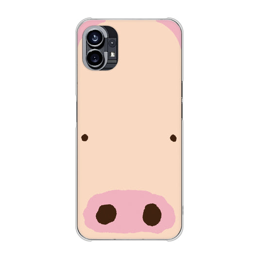 Nothing Phone(1) 353 ぶた ハードケース 背面印刷