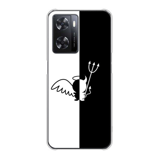 OPPO A77 027 ハーフデビット ハードケース 背面印刷