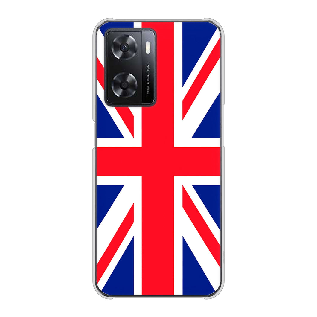 OPPO A77 200 イギリス (ユニオン・ジャック） ハードケース 背面印刷