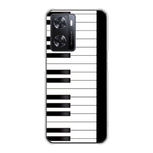 OPPO A77 292 ピアノ ハードケース 背面印刷