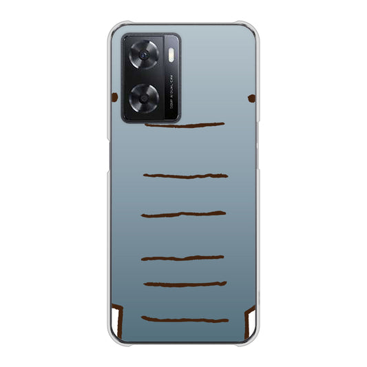 OPPO A77 345 ぞう ハードケース 背面印刷