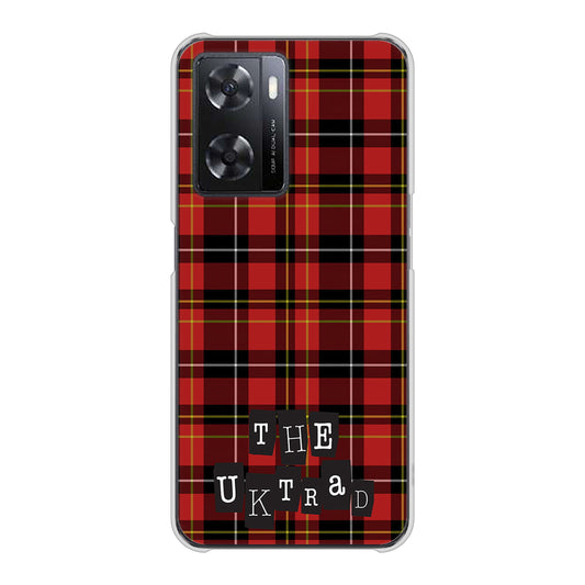 OPPO A77 547 THEチェック ハードケース 背面印刷