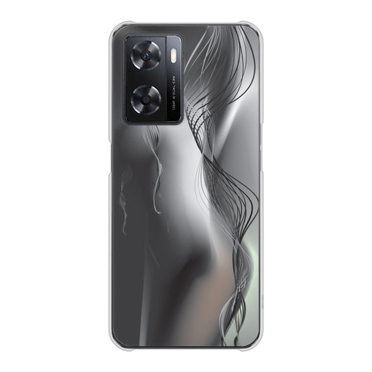 OPPO A77 566 ボディウォール ハードケース 背面印刷