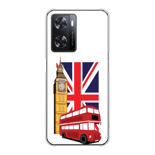 OPPO A77 573 イギリス ハードケース 背面印刷