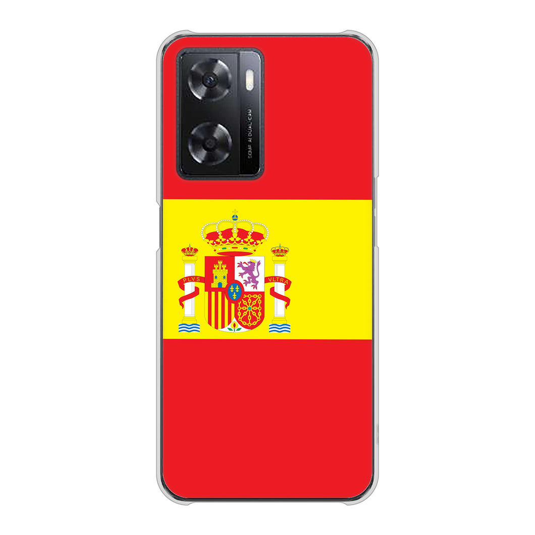 OPPO A77 663 スペイン ハードケース 背面印刷