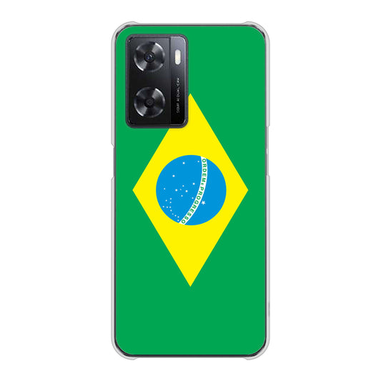 OPPO A77 664 ブラジル ハードケース 背面印刷
