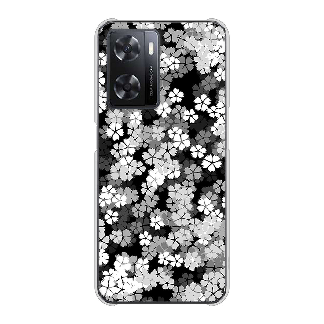 OPPO A77 1332 夜桜 ハードケース 背面印刷