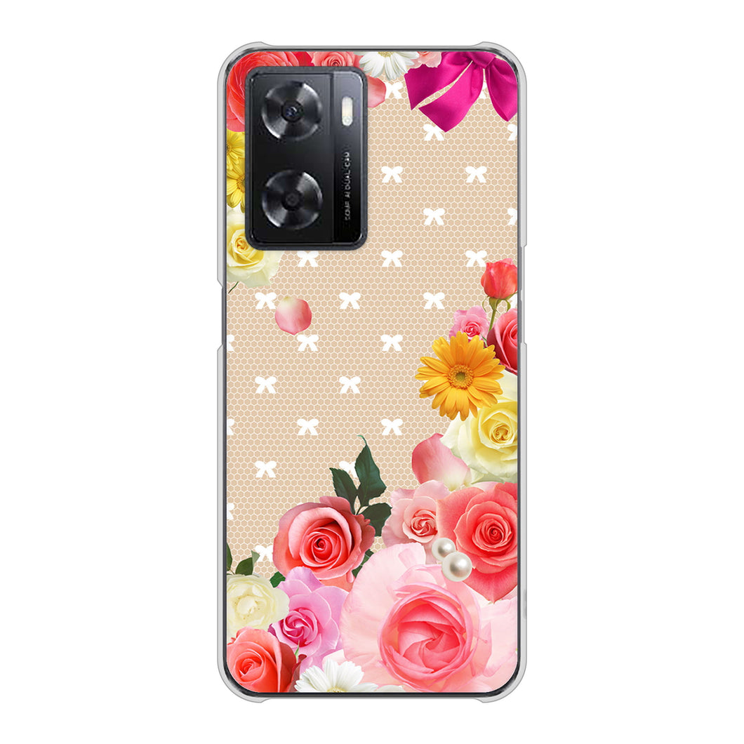 OPPO A77 SC825 ロリータレース ハードケース 背面印刷