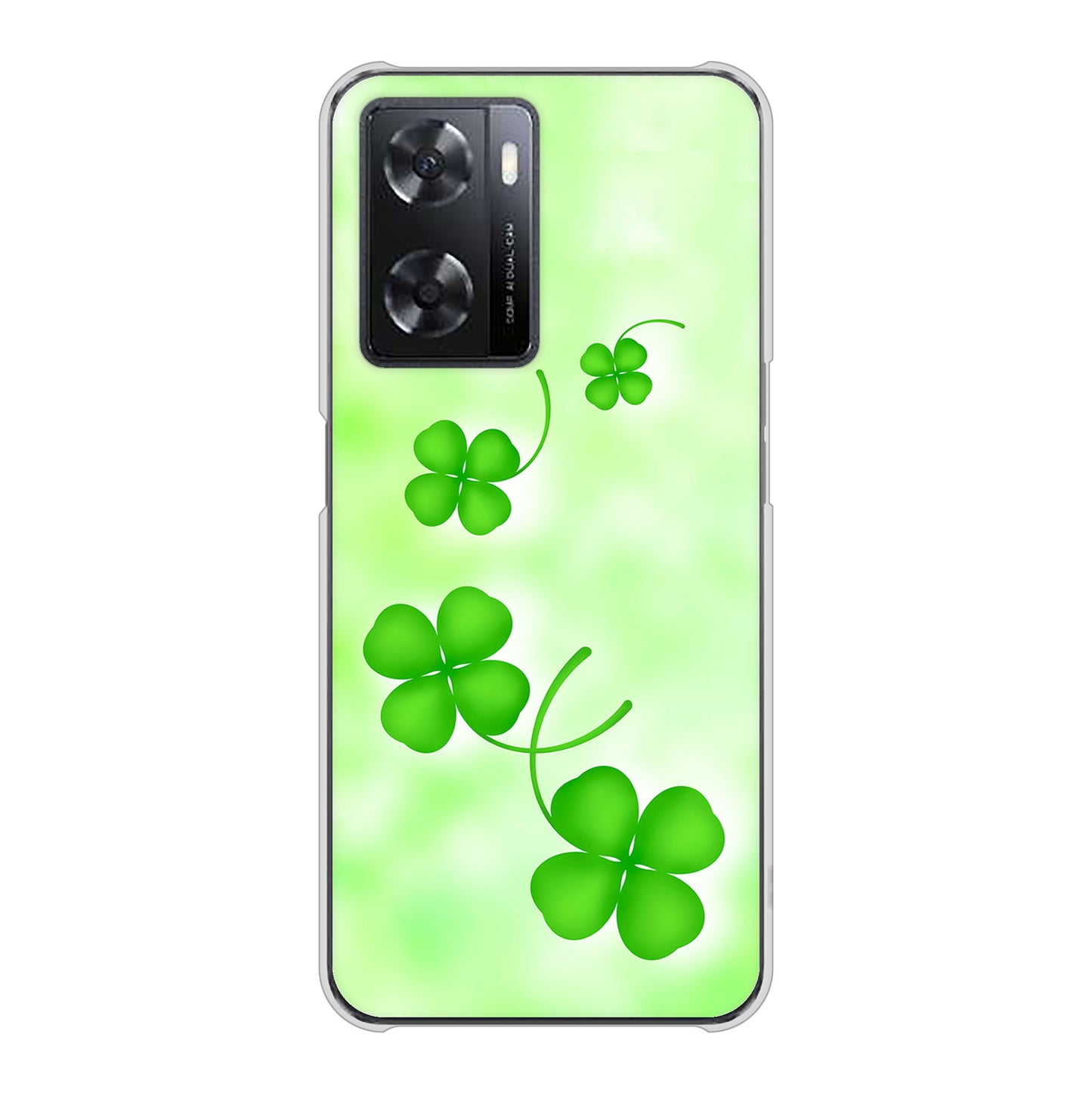 OPPO A77 VA819 まいおりる幸運 ハードケース 背面印刷