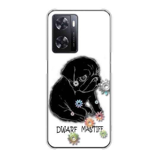 OPPO A77 YD859 パグ05 ハードケース 背面印刷