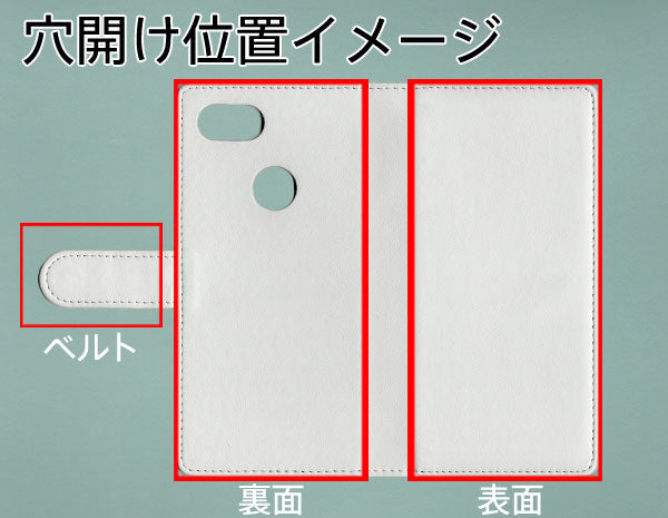 Google Pixel 3 XL スマホケース 手帳型 三つ折りタイプ レター型 ツートン 耐衝撃