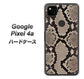 Google Pixel 4a 049 ヘビ柄 ハードケース 背面印刷