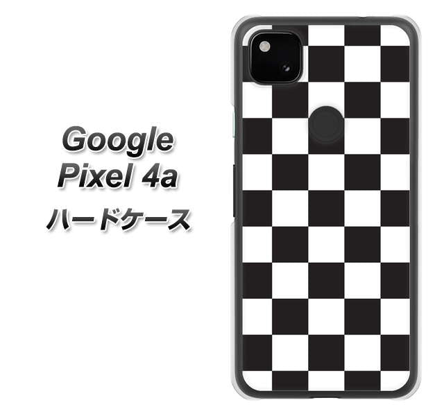 Google Pixel 4a 151 フラッグチェック ハードケース 背面印刷