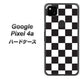 Google Pixel 4a 151 フラッグチェック ハードケース 背面印刷