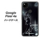 Google Pixel 4a 158 ブラックドルフィン ハードケース 背面印刷