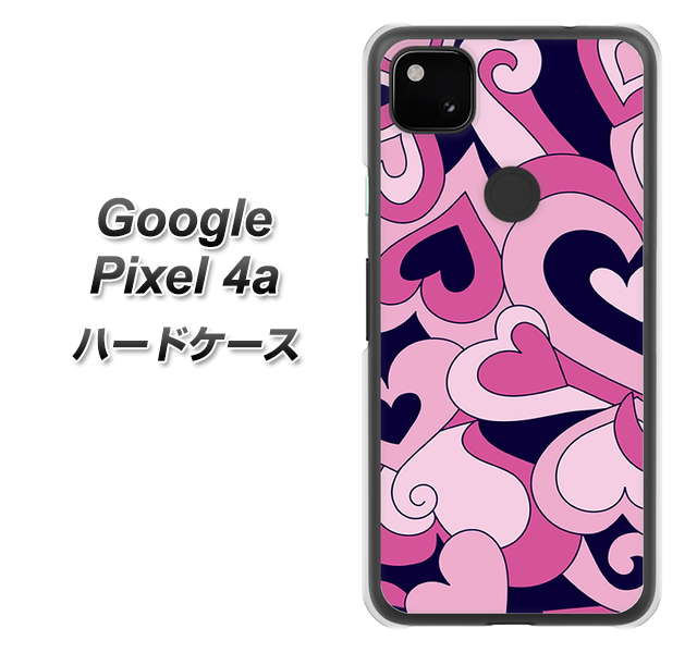 Google Pixel 4a 223 ハートの調べ ハードケース 背面印刷