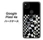 Google Pixel 4a 357 bk&wh ハードケース 背面印刷