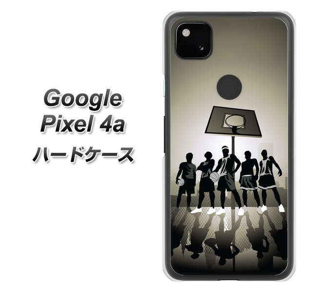 Google Pixel 4a 389 クールバスケ ハードケース 背面印刷