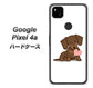 Google Pixel 4a 394 I love ダックス ハードケース 背面印刷