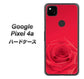 Google Pixel 4a 395 赤いバラ ハードケース 背面印刷