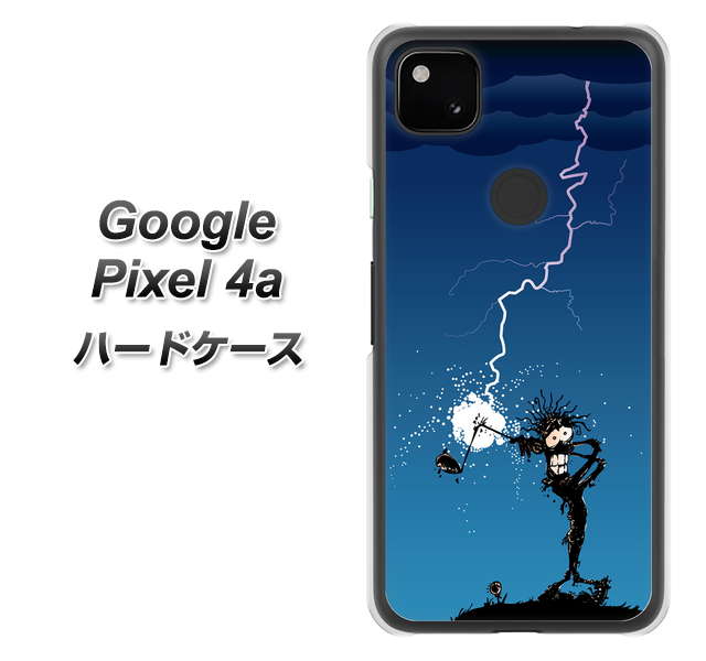 Google Pixel 4a 417 ゴルファーの苦難 ハードケース 背面印刷