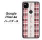Google Pixel 4a 518 チェック柄besuty ハードケース 背面印刷