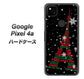 Google Pixel 4a 525 エッフェル塔bk-cr ハードケース 背面印刷