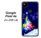 Google Pixel 4a 720 白銀のクリスマスツリー ハードケース 背面印刷