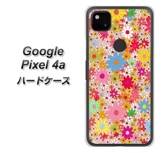 Google Pixel 4a 746 花畑A ハードケース 背面印刷