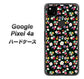 Google Pixel 4a 778 マイクロリバティプリントBK ハードケース 背面印刷