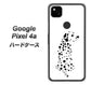 Google Pixel 4a 1038 振り向くダルメシアン（WH） ハードケース 背面印刷
