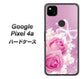 Google Pixel 4a 1166 ローズロマンス ハードケース 背面印刷