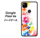 Google Pixel 4a 1209 光と花 ハードケース 背面印刷