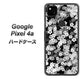 Google Pixel 4a 1332 夜桜 ハードケース 背面印刷