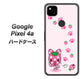 Google Pixel 4a AG819 イチゴ猫のにゃんベリー（ピンク） ハードケース 背面印刷