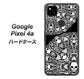 Google Pixel 4a AG834 苺骸骨曼荼羅（黒） ハードケース 背面印刷