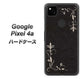 Google Pixel 4a EK825 レザー風グラスフレーム ハードケース 背面印刷